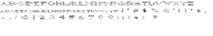 Halo Outline font