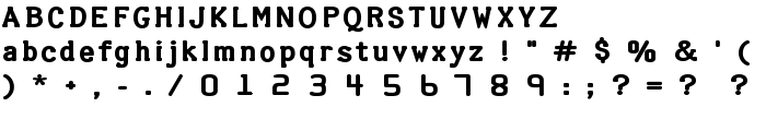 Halter font