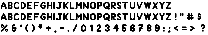 Handform font