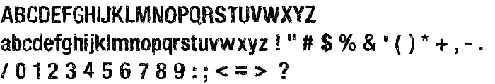 HandVetica font