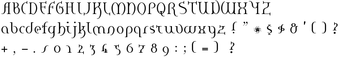 Hane RegularE font