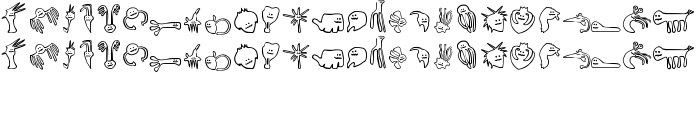 happy offsprings of plankton font