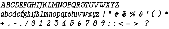 Happy Phantom Bold Italic font