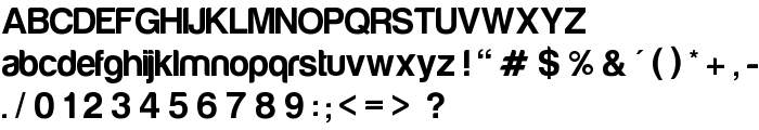 Harabara font