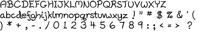 Harrowprint font