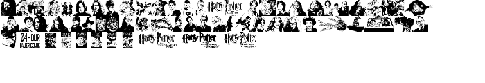 harry potter and the dingbat font font