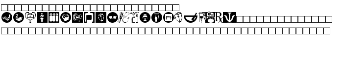 HealthcareSymbols font