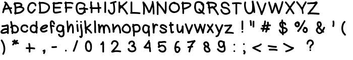 HeinWriting font