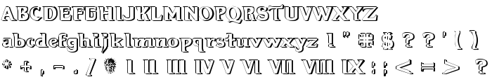 Hellraiser3 Shadow font