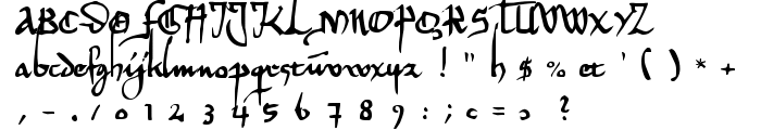 Herman Decanus AH font