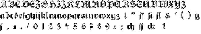 Hermann-Gotisch font