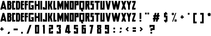 Hero Regular font