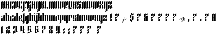 High Voltage Regular font