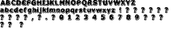 Hillock BRK font