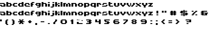 HISKYFLIPPERLOWBOLD font