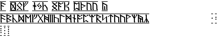 Dwarf Runes 1 font