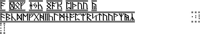 Dwarf Runes 2 font