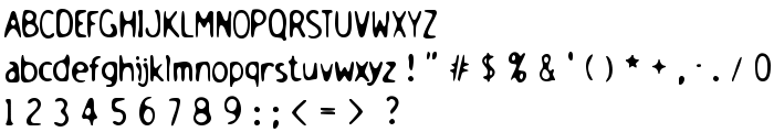 Holstein font