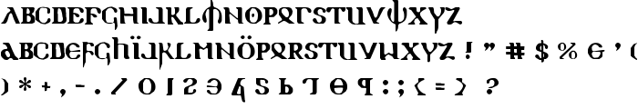 Holy Empire font