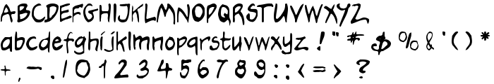 Hooteroll_Jam font