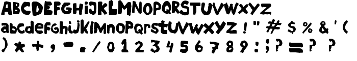 HOSTIAS1.1 Normal font