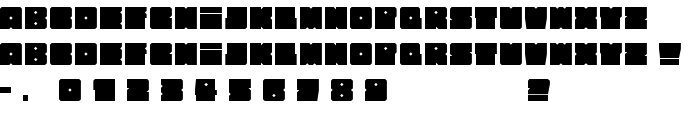 How Square can you get? font