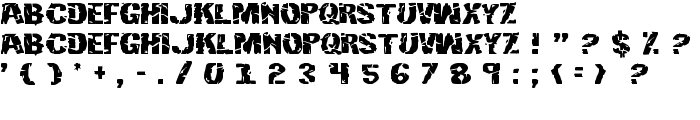 Hulkbusters font