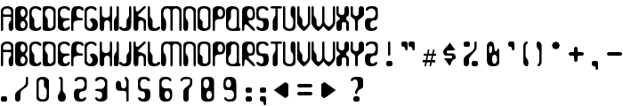 HydrogenWhiskey-Regular font