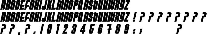 HydrogenBomb font