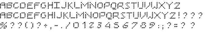 I ROBOT Regular font