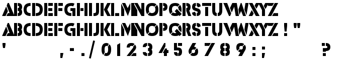 ICBM SS-20 font