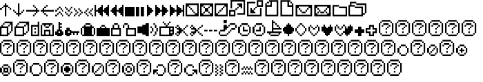 IconBitOne font