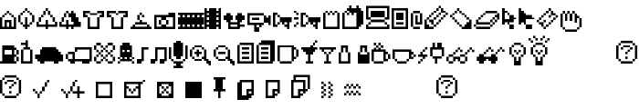 IconBitTwo font