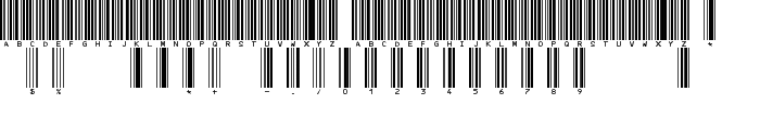 IDAutomationHC39M font