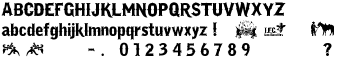 IFC LOS BANDITOS font