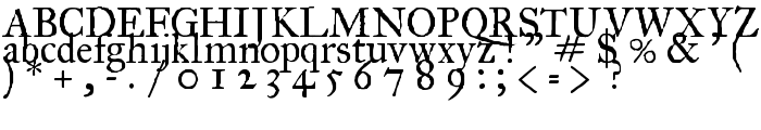 IM FELL Great Primer Roman font