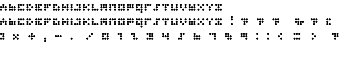 imajix 9dot  Normal font