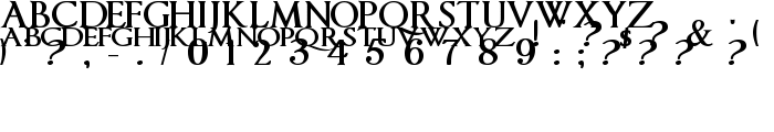 ImperatorSmallCaps Bold font
