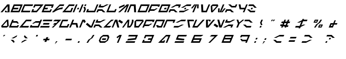 Imperial Code Italic font