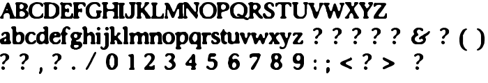 Impossibilium BRK font