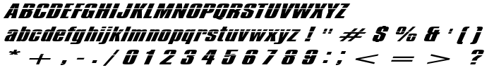 Impossible - 1000 font