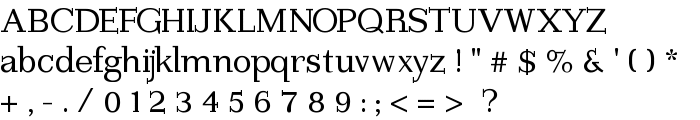 Imprimerie font