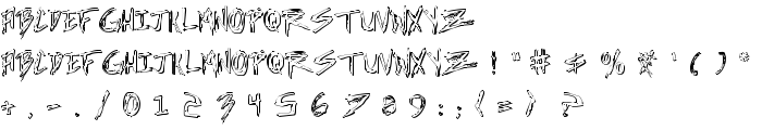 Incubus Shadow font