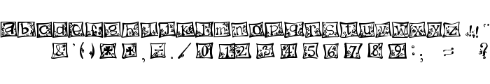 indezonefont - creative font