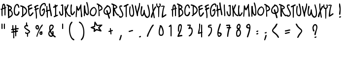 IndieStar BB font