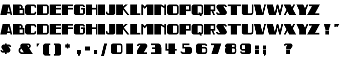 IndochineNF font