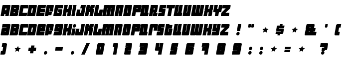 Industrial Decapitalist BoldItalic font