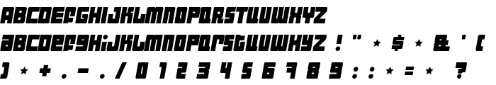 Industrial Decapitalist Italic font
