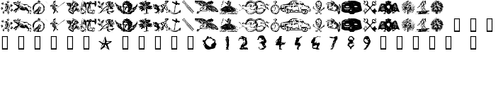 Infinite Dingbats font