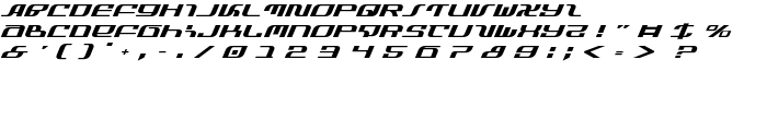 Infinity Formula ExpItalic font